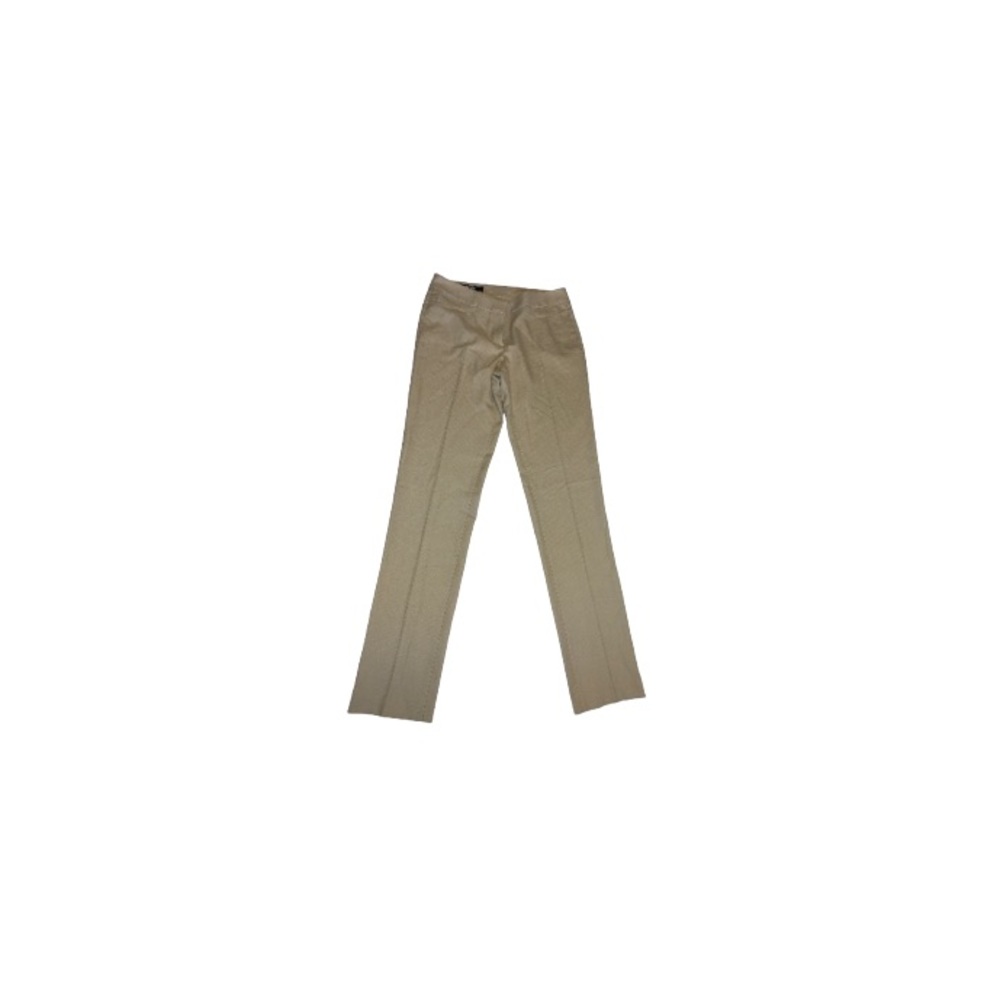 🆕 Teenflo Y2K Tan and White Pinstriped Dress Pants - Women’s Size 4
